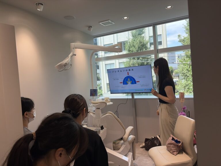 院内でのプレオルソのセミナーの様子
